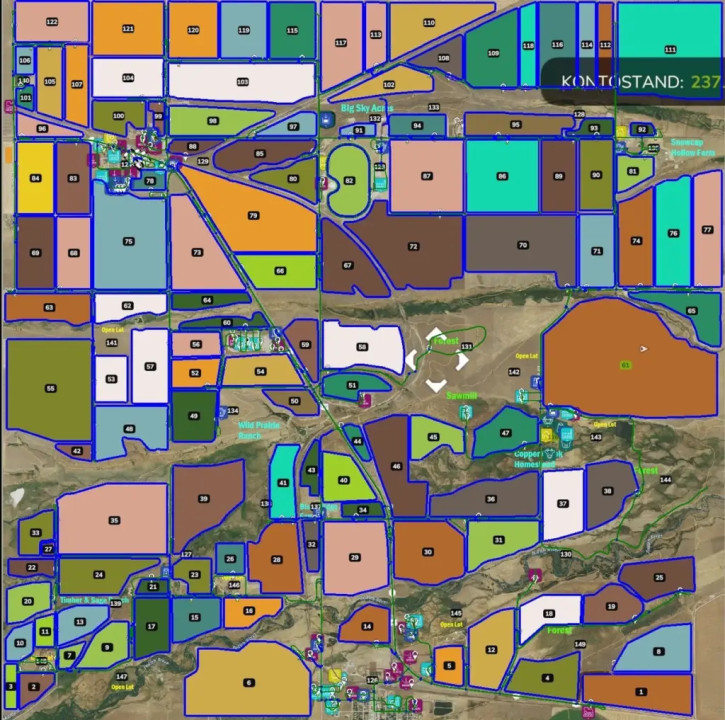Autodrive courses for the Judith Plains Montana 4X