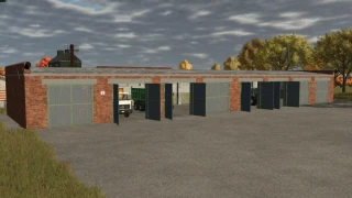 Brick garage x8