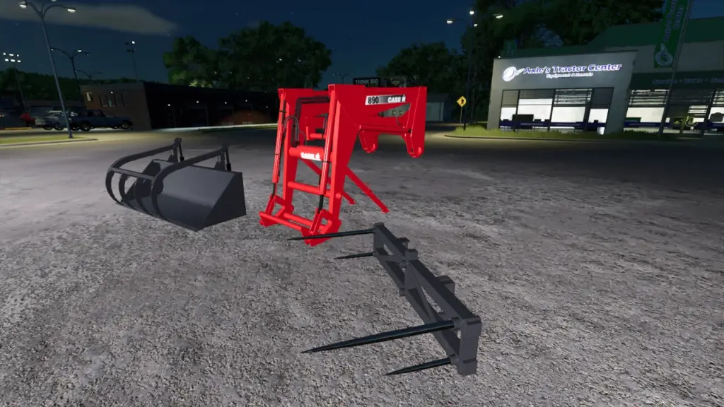 Case 890 Loader