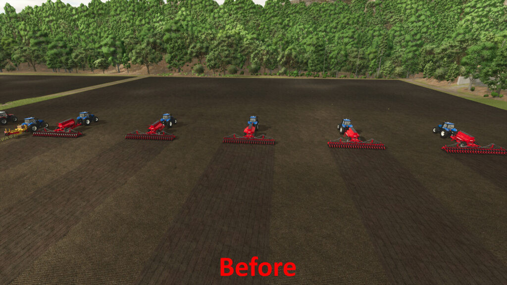 Crop-Dependent Rolling