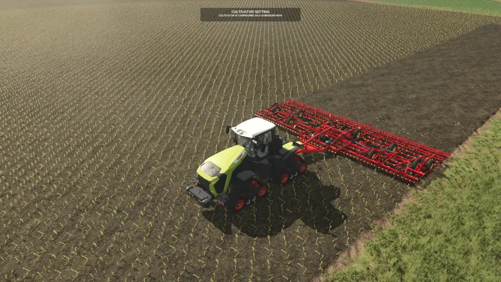 Cultivator Settings