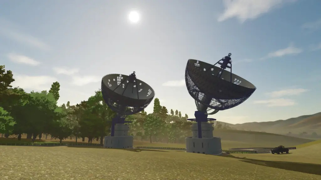 Deep Space Transmission Dish