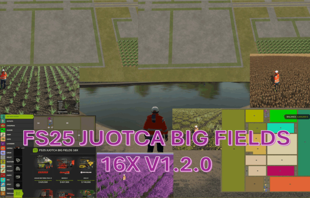 JUOTCA BIG FIELDS 16X