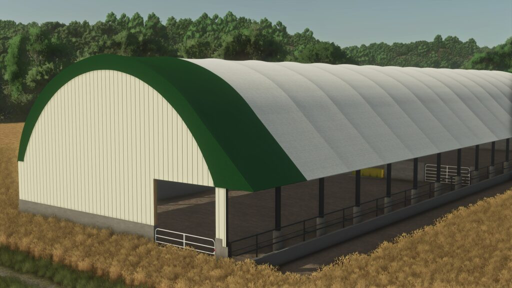 Hoop Cattle Barn