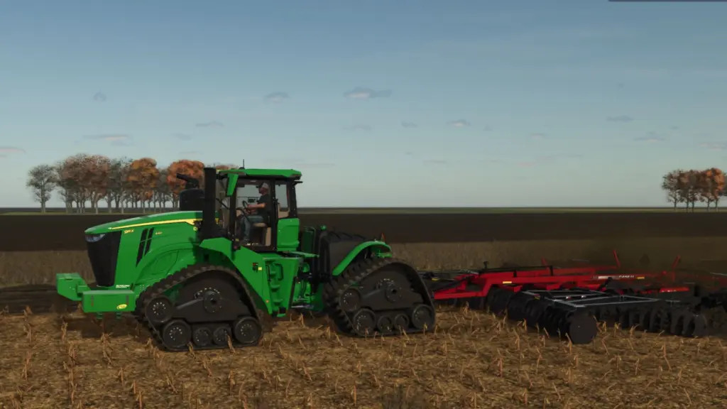 John Deere 9RX with T9 Tracks