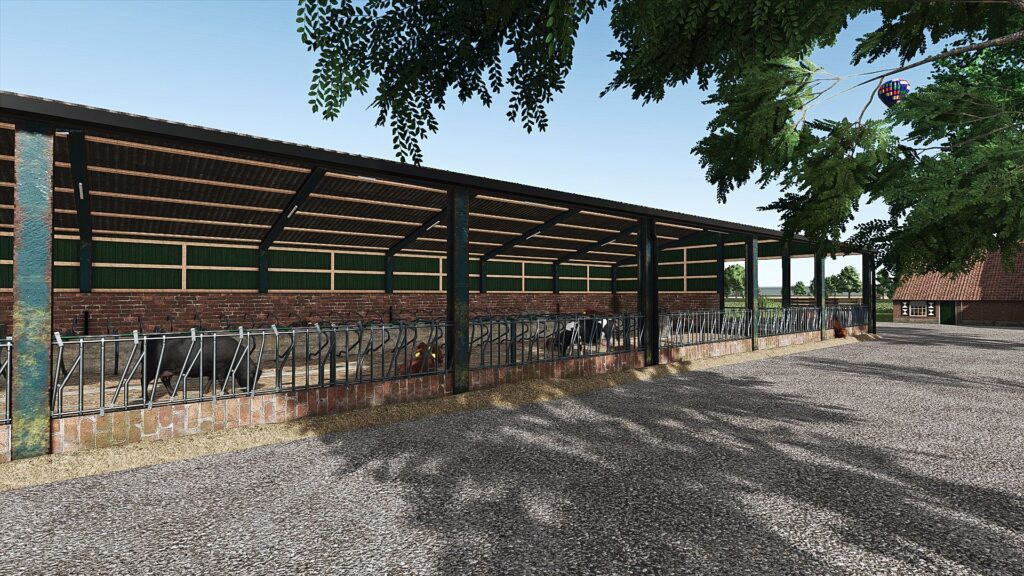 Large Dutch cowshed