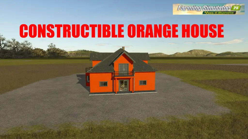 ORANGE HOUSE TO BUILD