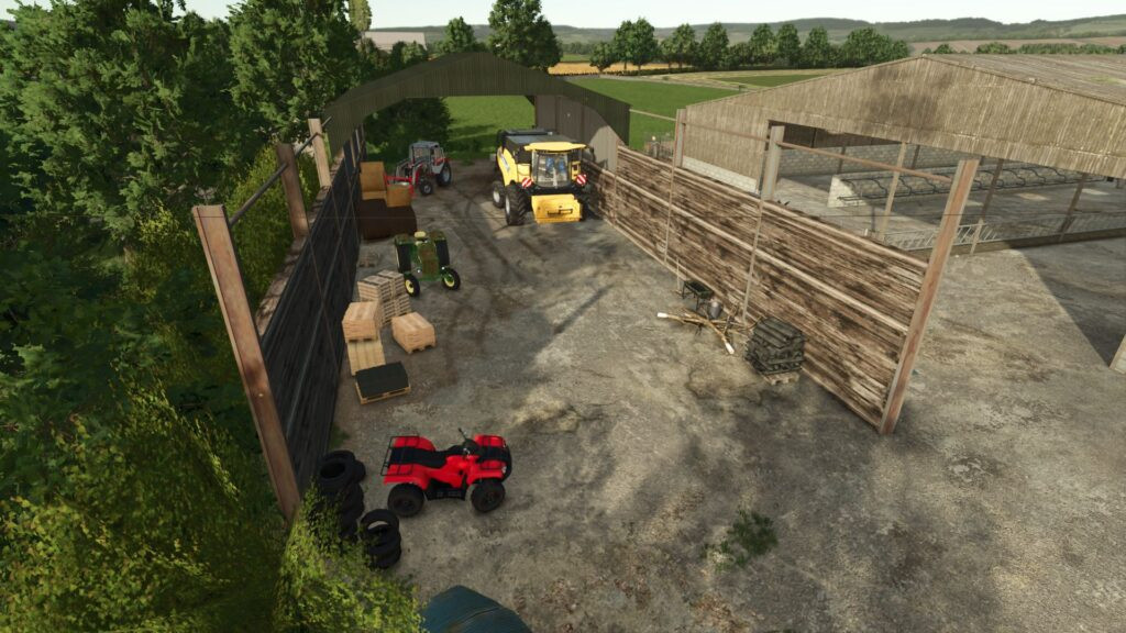 Old UK silage pit