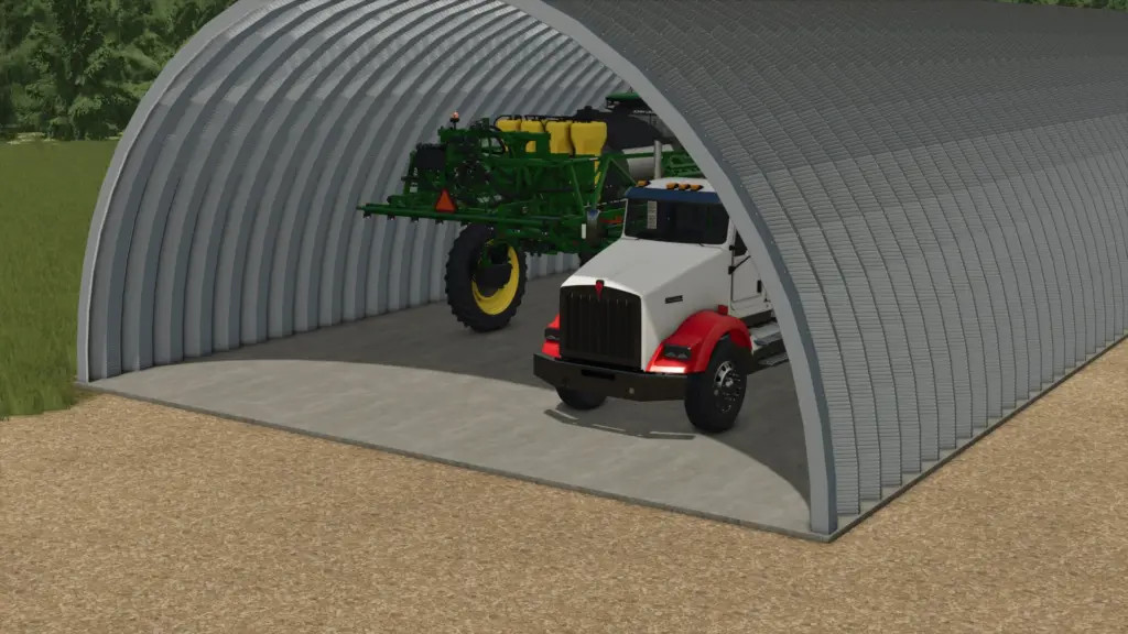 Open End Quonset Hut