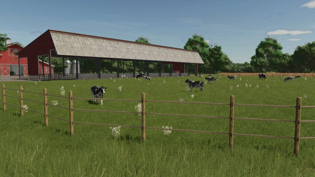 Pack With Modified Rearing Barns