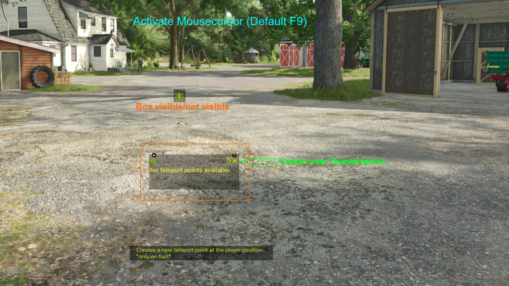 Player Teleport Display