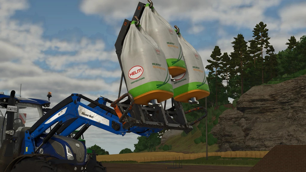 Quicke Big Bag Handler Rust Edition