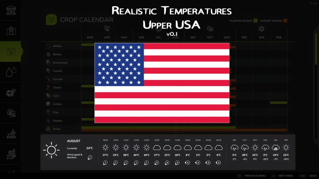 Realistic Temperatures – Upper USA V Beta