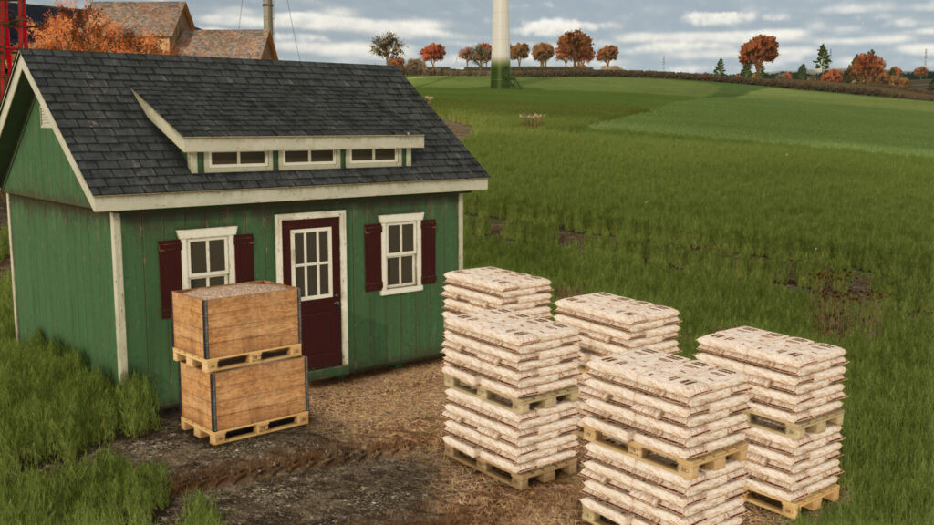 Refined Wood Chips And Sawdust Factory