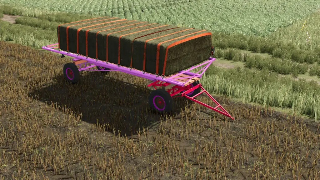 Romanian bale trailer pink