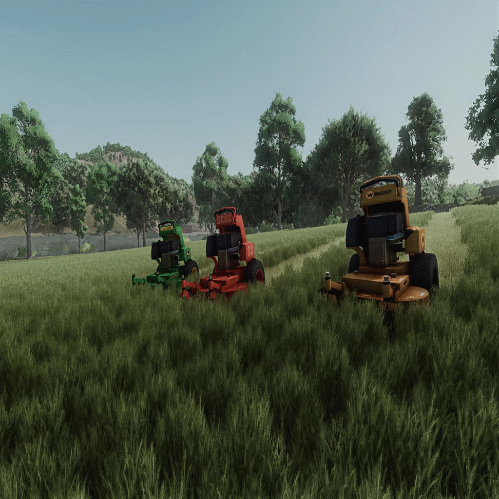 Stand on mowers