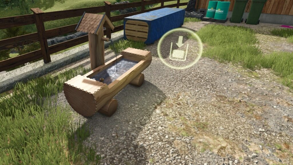 Wooden Fountain