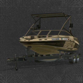 212X Yamaha Fishing Boat and Trailer