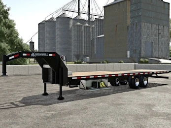 36ft Ironbull dovetail gooseneck trailer