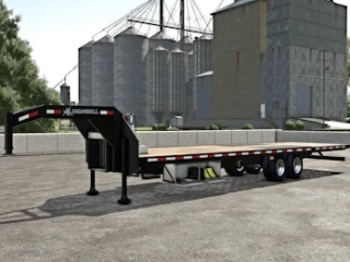 36ft Ironbull dovetail gooseneck trailer