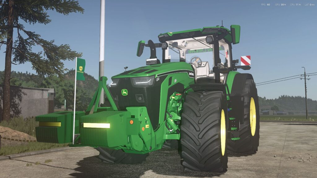 John Deere double weight
