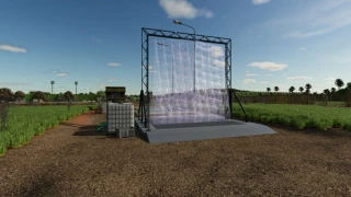 Disinfection airlock
