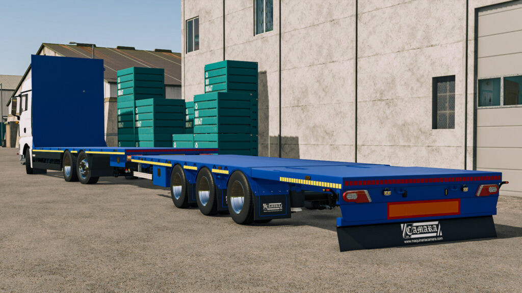 Camara Straw Transport Trailer