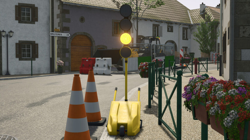 Temporary Worksite Signal