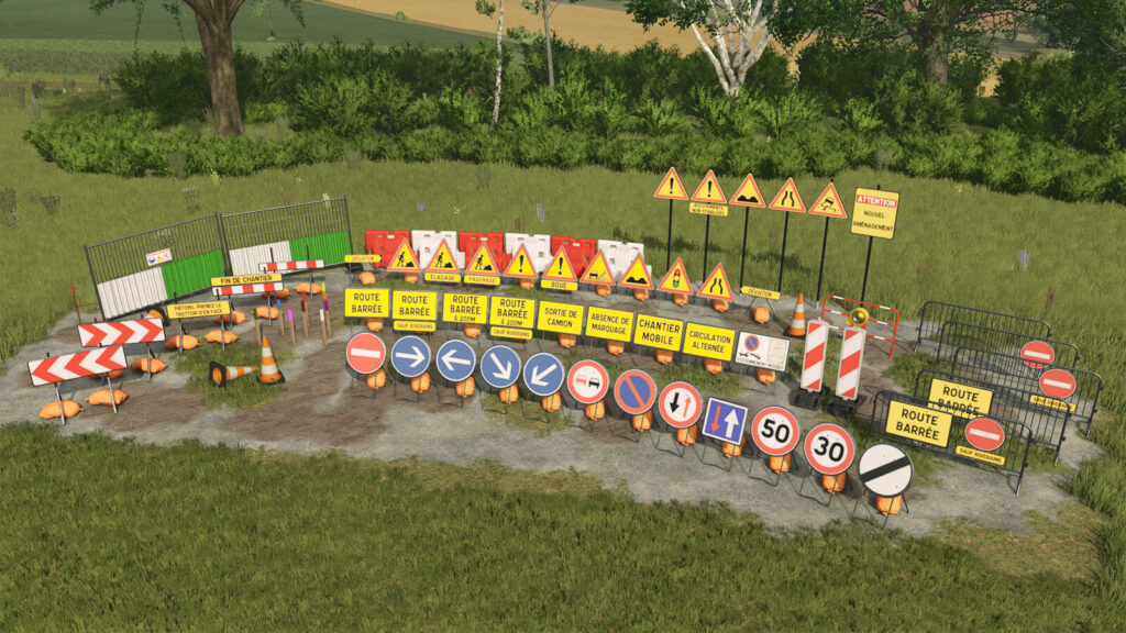 French Temporary Marking