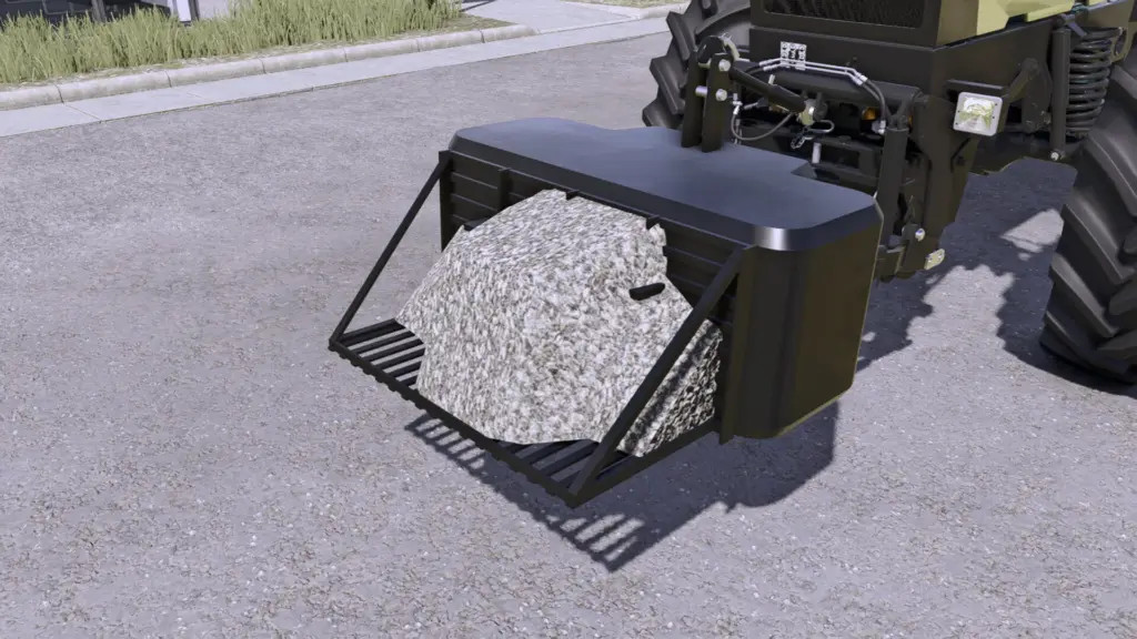 Lizard 1050KG front and rear weight