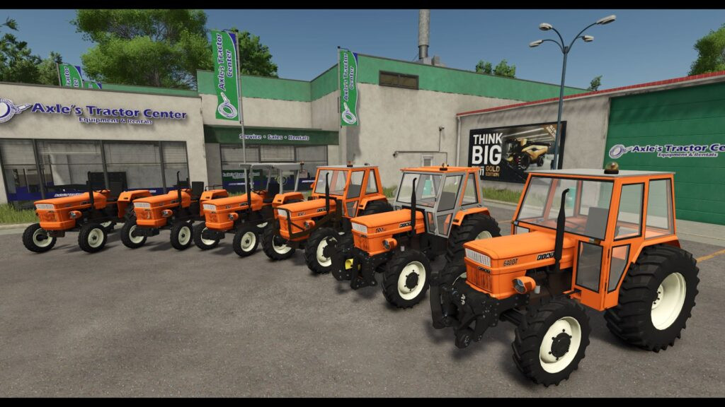 Fiat 420 – 640 2wd 4wd with front hydraulics