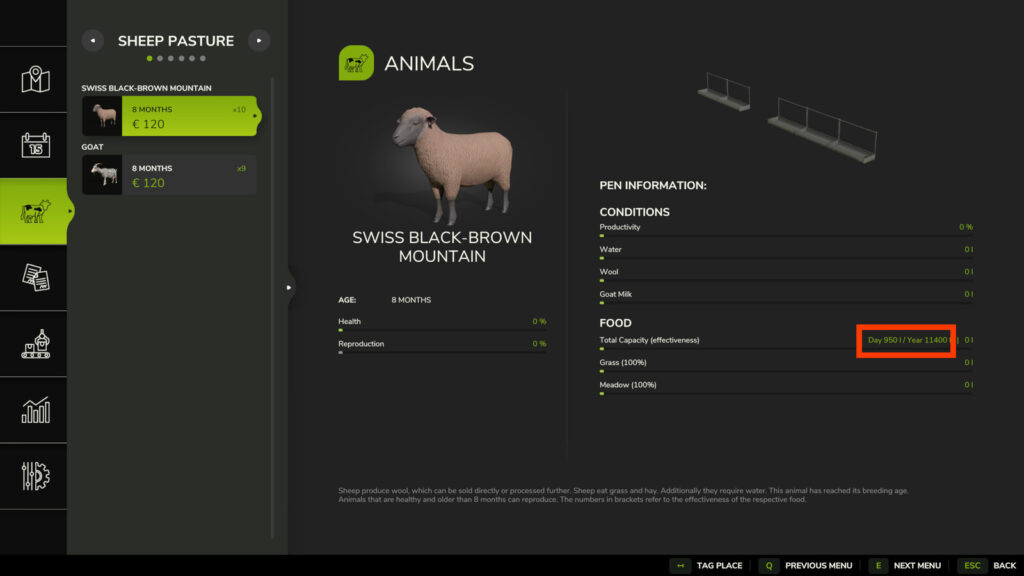 Animal Food Calculator