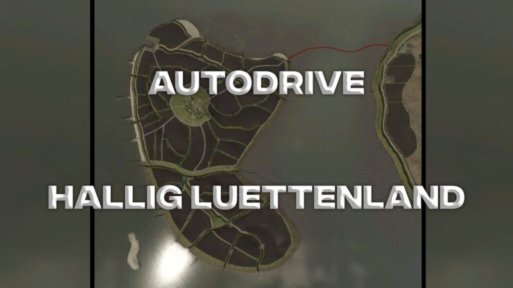 Autodrive Hallig Lüttenland