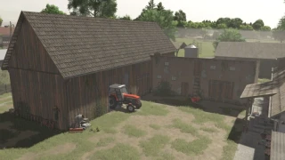 Barn With A Cowshed