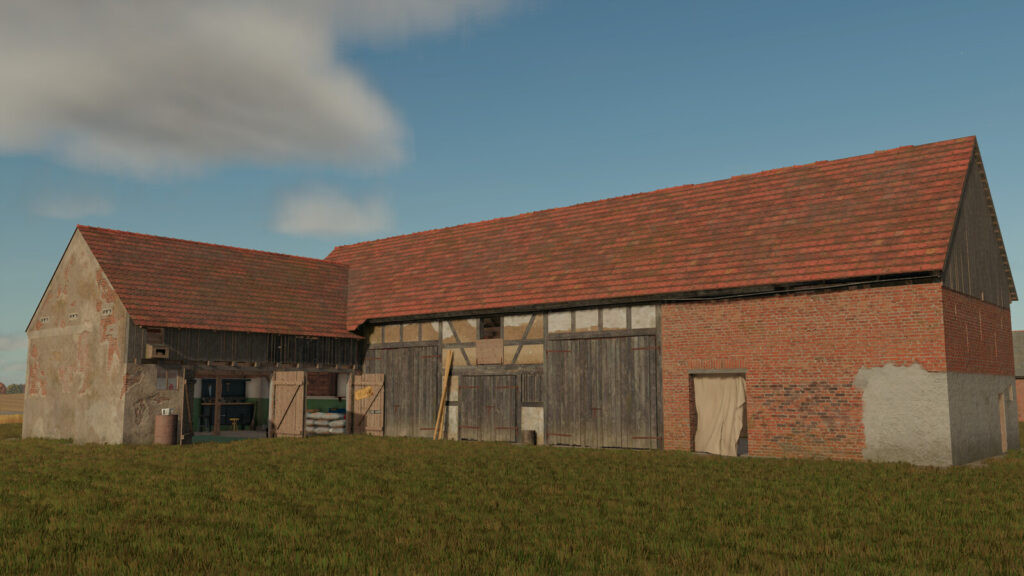 Barn With Grain Loft