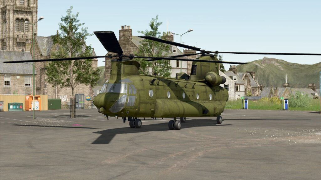 CH47 Chinook Helicopter