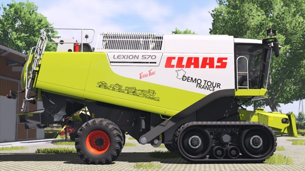 Claas Demo Tour France Sticker (Prefab)