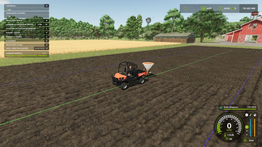 Cover crop seeder