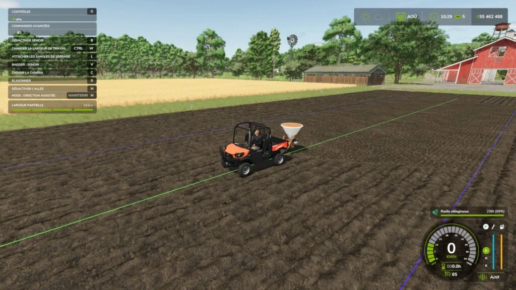 Cover crop seeder