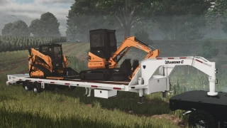 Diamond C FMAX210 40′ Gooseneck Trailer