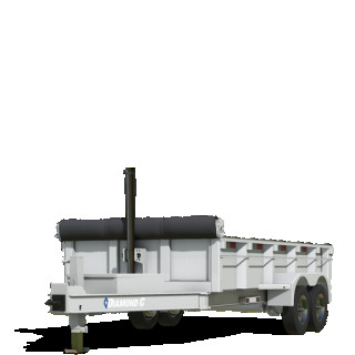 Diamond C LPT Dump Trailer