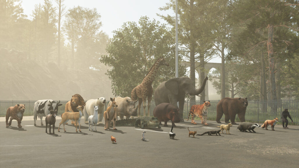 Dynamic Deco Animals