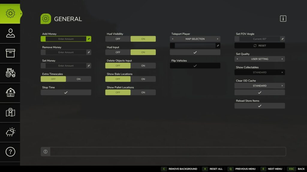 Easy Development Controls