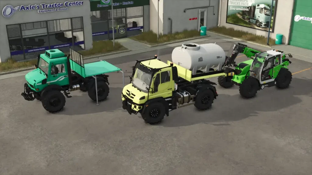 FS25 Unimog Beds Pack