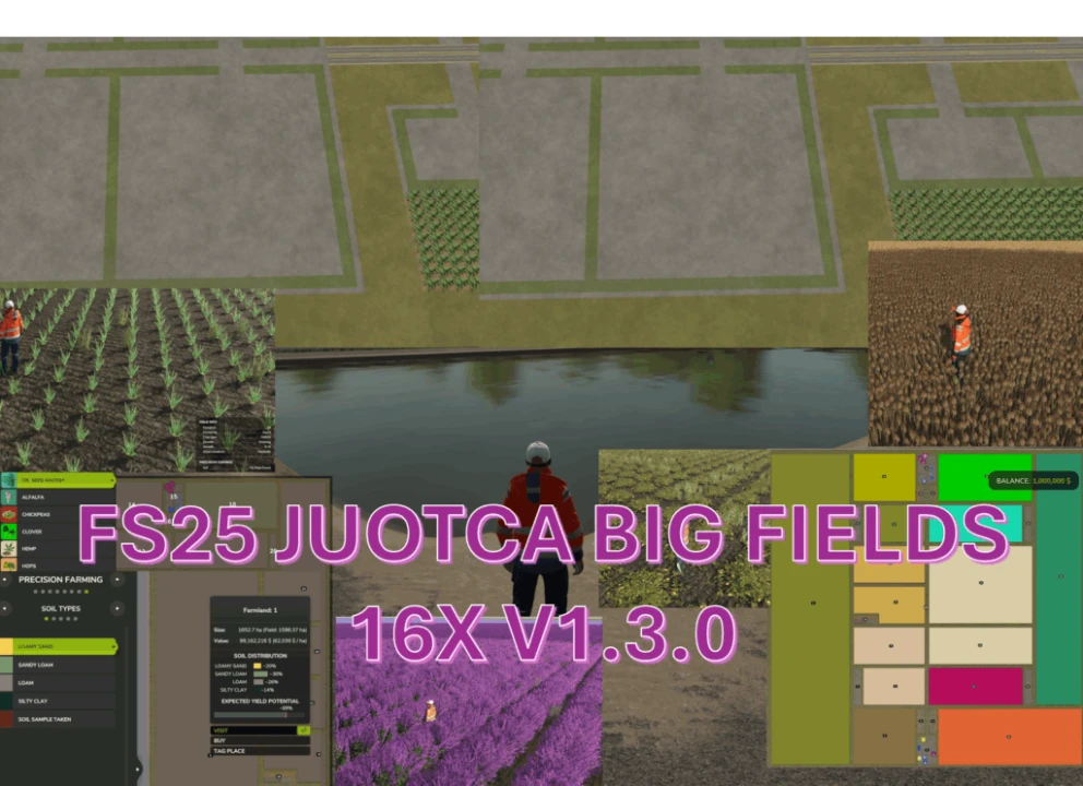 JUOTCA BIG FIELDS 16X