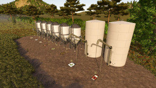 Farm Supply Silo Set