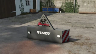 Fendt front weight