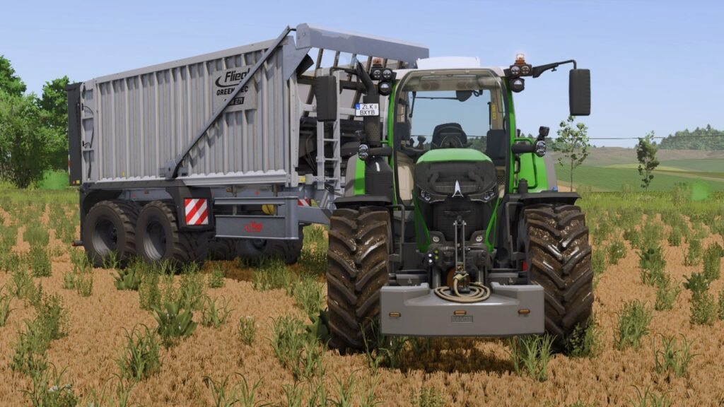Fendt weight 1250kg with stroboscopes