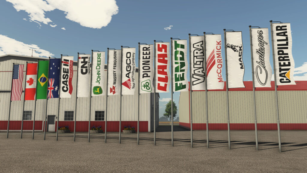 Flag On Pole