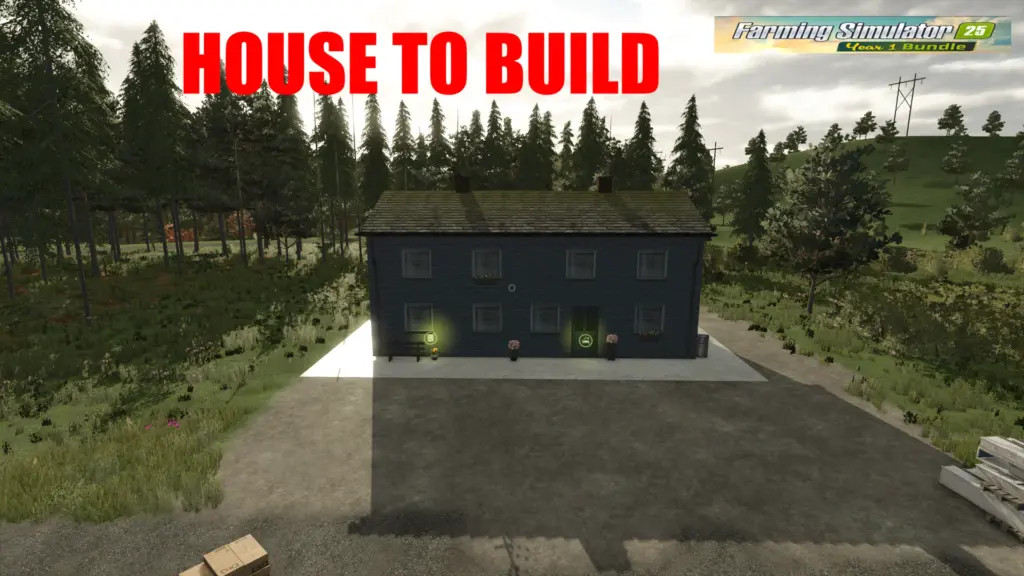 HOUSE TO BUILD